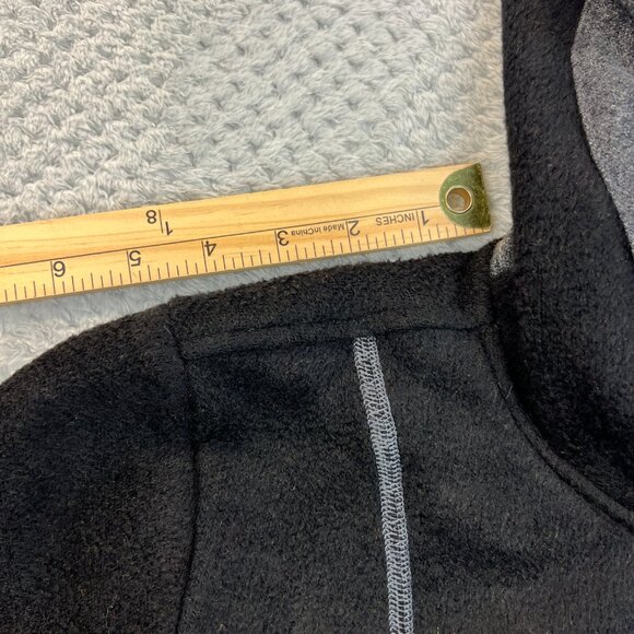 Kuhl Womens Alfpaca Hoodie Fleece Full Zip Black/Gray Outdoor Warm Wear Medium - Picture 12 of 16